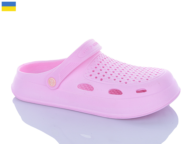 Кроксы Inblu (36-41) Сабо 8 пудра (лето)
