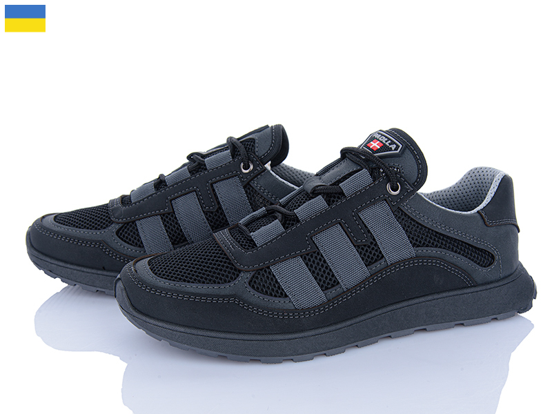 Кроссовки Paolla (40-45) SP4 чорний (лето)