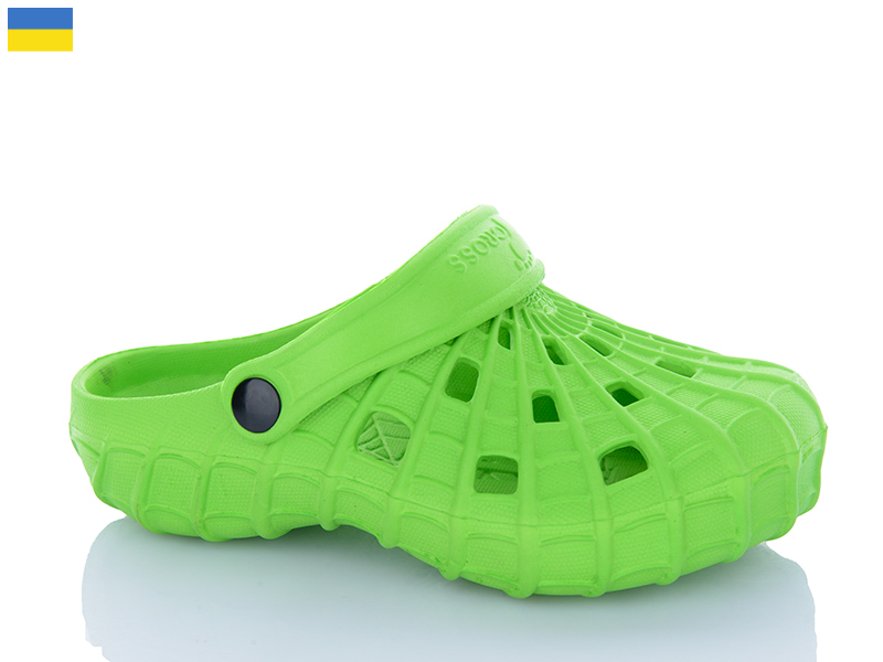 Кроксы Inblu (28-33) SV16 зелений (лето)