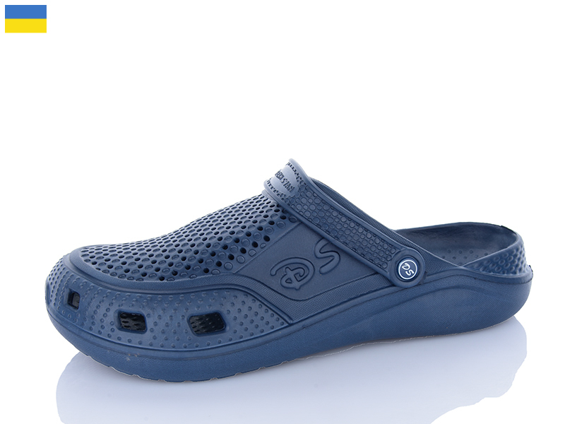 Кроксы Inblu (40-46) Сабо N6 т.синій (лето)