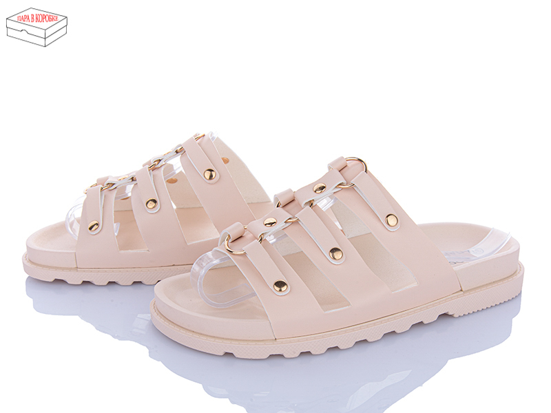Шлепанцы QQ Shoes (36-41) QQ52-3 (лето)