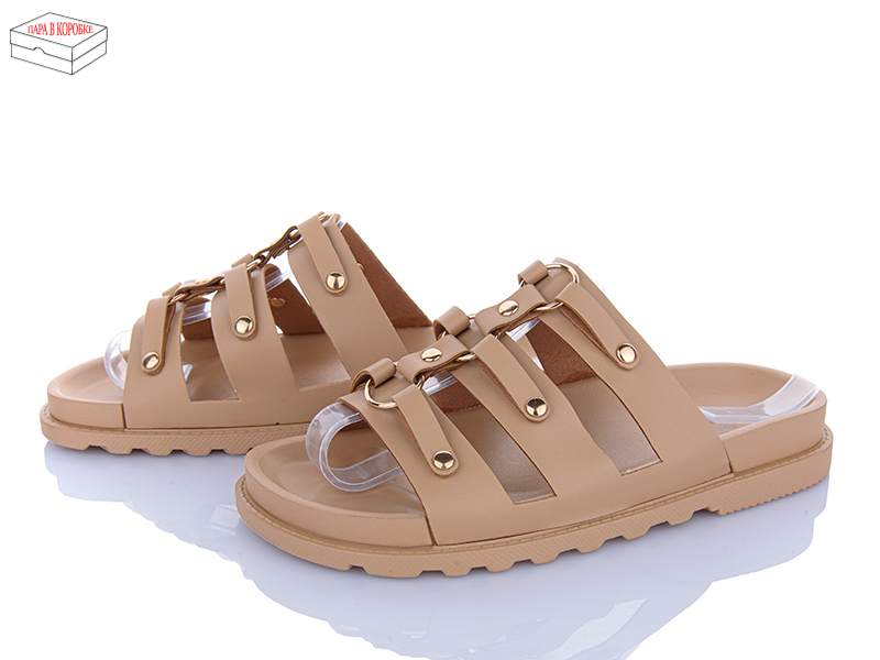Шлепанцы QQ Shoes (36-41) QQ52-4 (лето)