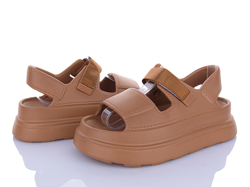 Босоножки QQ Shoes (36-41) QQ55 brown (лето)