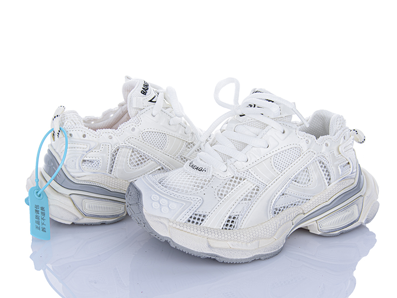 Кроссовки Clibee (31-37) A88153 white (лето)