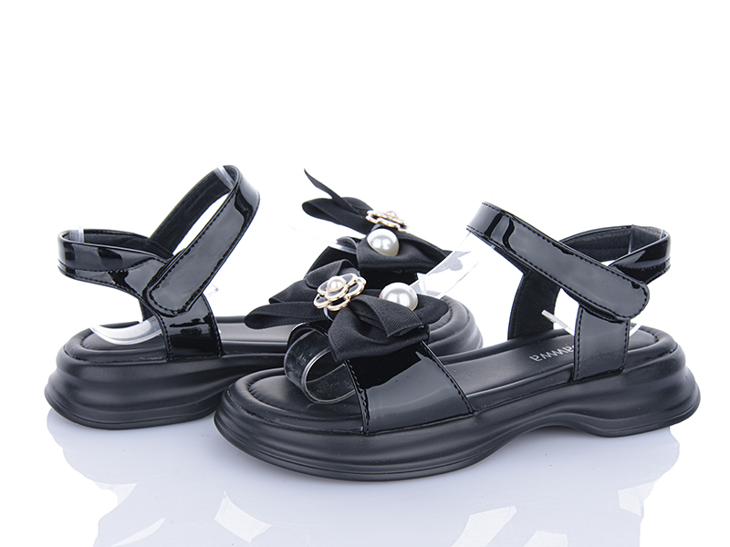 Босоножки Clibee (31-36) B1686-1 black (лето)