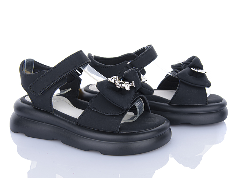 Босоножки Clibee (32-37) ZC163 black (лето)