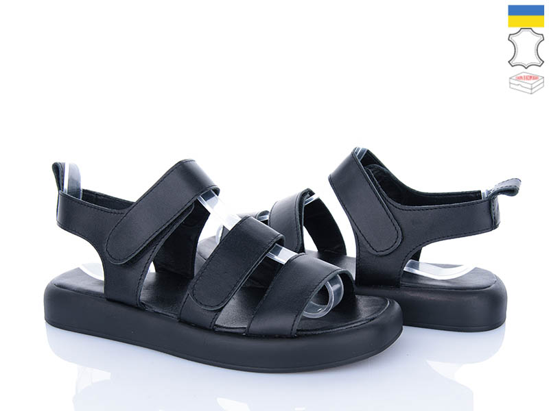 Босоножки Viscala (36-40) 023212 шк.чорний (лето)