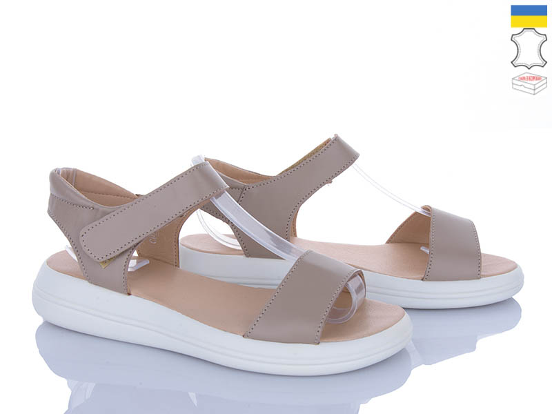 Босоножки Viscala (36-40) 23201-0189 шк.беж-біл-беж. (лето)