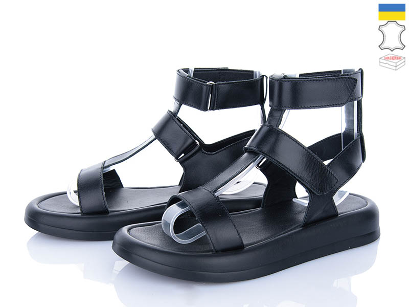 Босоножки Viscala (36-40) 23718-0132 шк.чорний (лето)
