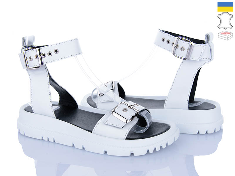 Босоножки Viscala (36-40) 23811 шк.білий (лето)