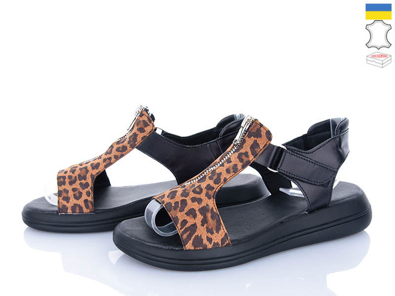 Босоножки Viscala (36-40) 23920 чор-велюр (лето)