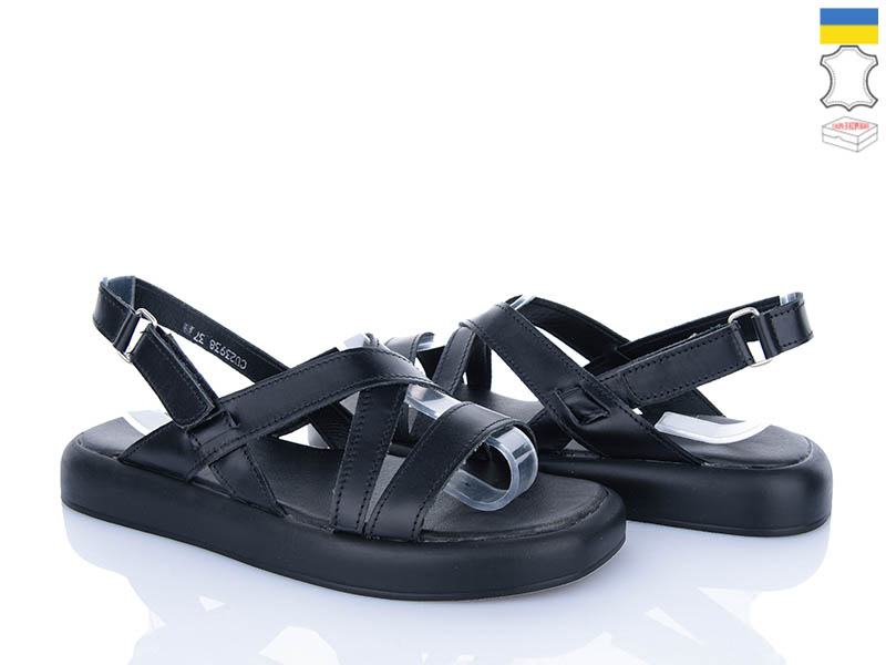 Босоножки Viscala (36-40) 23938 чор-шк. (лето)