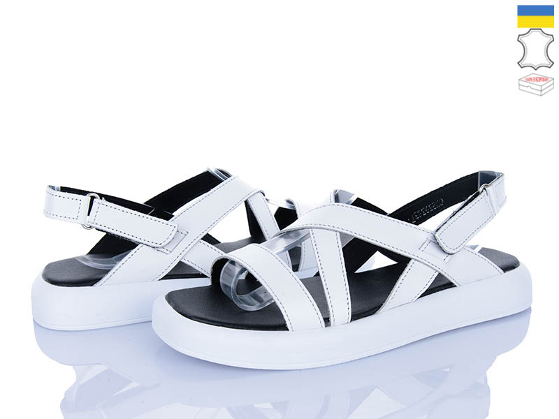 Босоножки Viscala (36-40) 23938 шк.білий (лето)