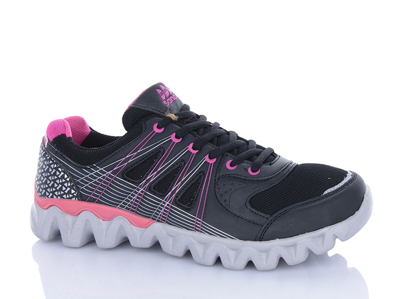 Кроссовки Lancast (36-41) 11723 black (деми)