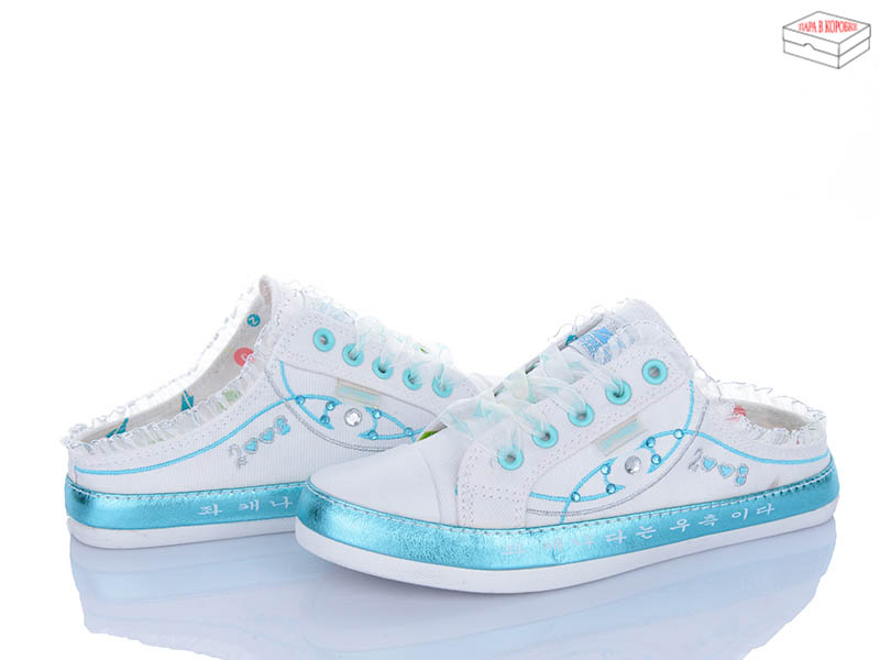 Кеды Lancast (35-40) 715 l.blue (лето)