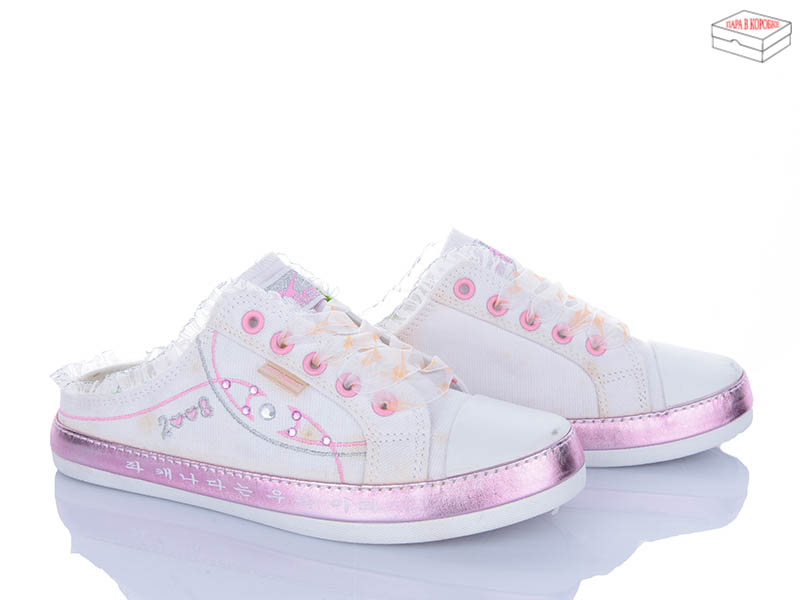 Кеды Lancast (35-40) 715 pink (лето)