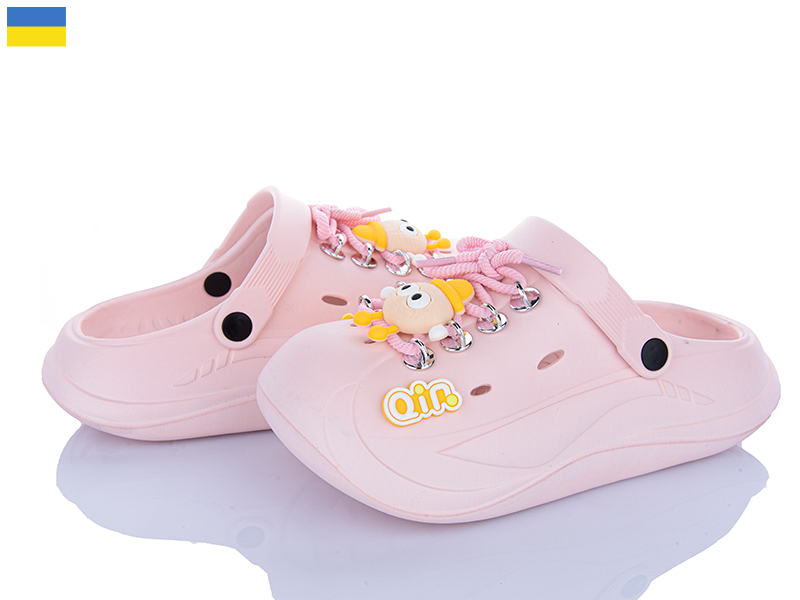 Кроксы Golden Lion (36-40) 160 пудра (лето)