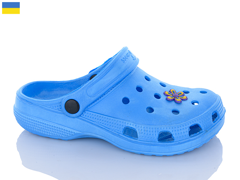 Кроксы Inblu (30-35) 017 блакитний (лето)