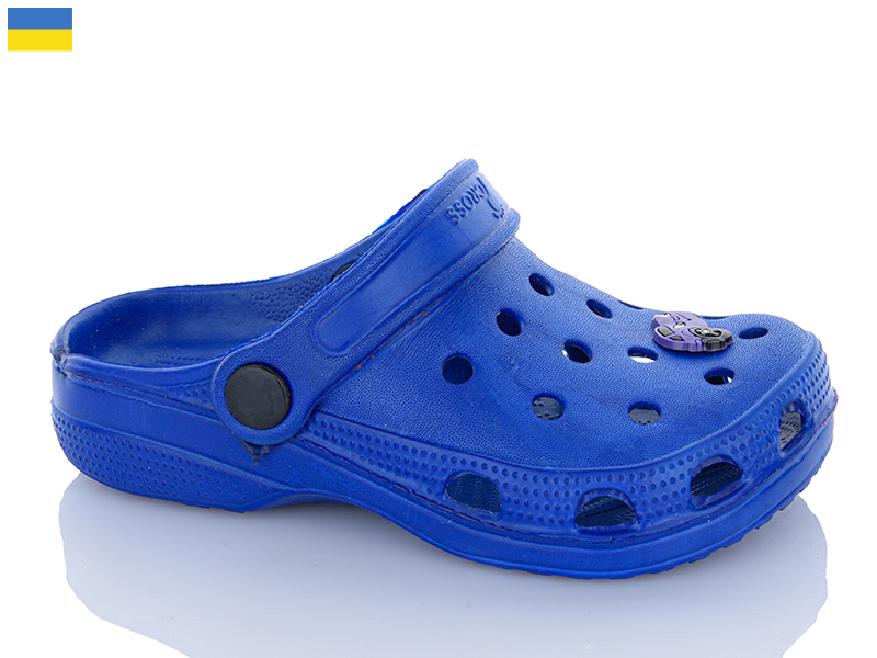 Кроксы Inblu (30-35) 017 синій (лето)