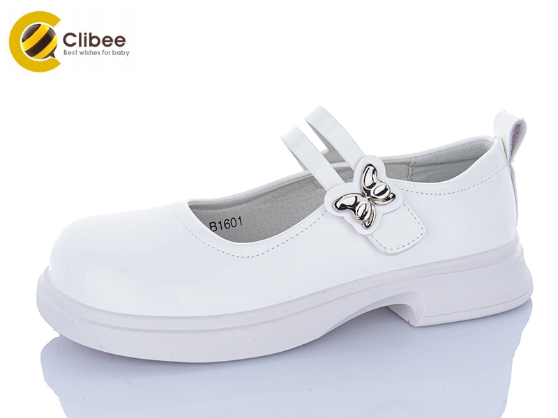Туфли Clibee-Apawwa (31-36) B1601R white (деми)