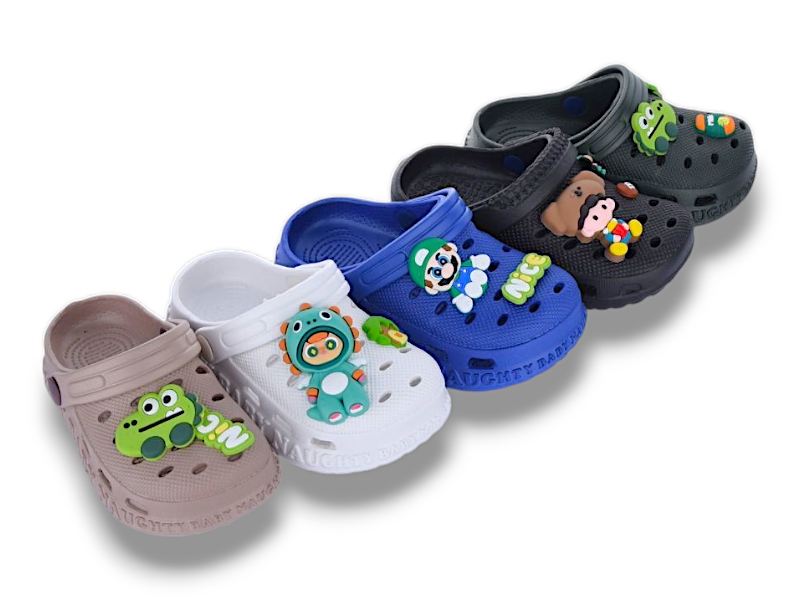 Кроксы BabyShop (24-29) 306-6 mix (лето)