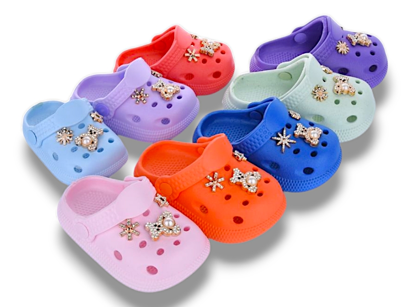 Кроксы BabyShop (18-23) 350 mix (лето)