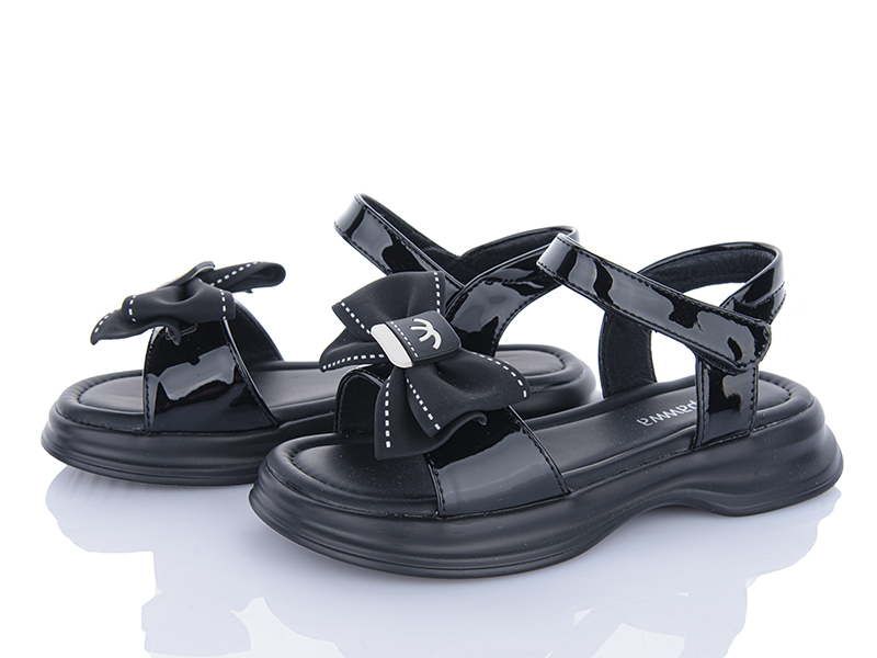 Босоножки Clibee (31-36) B1691 black (лето)