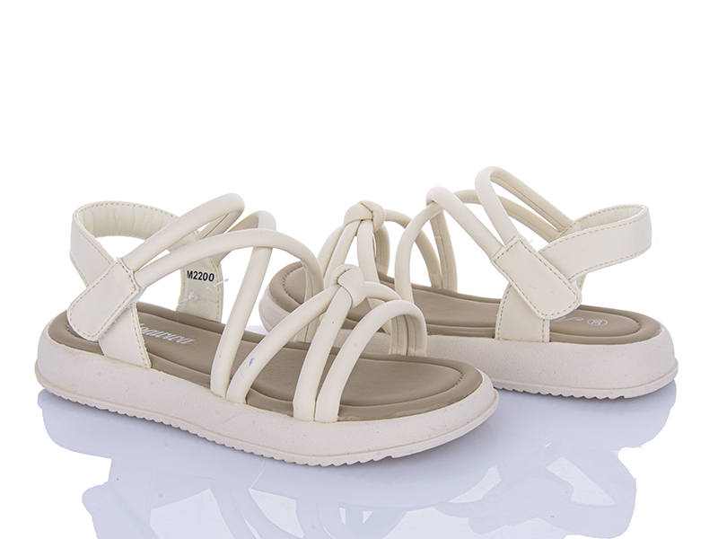 Босоножки Clibee (30-37) M2200 beige (лето)