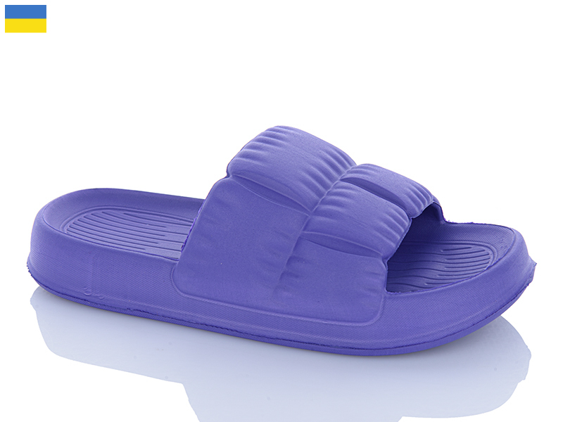 Шлепанцы Dago (36-41) Крок Ж95 бузковий (лето)