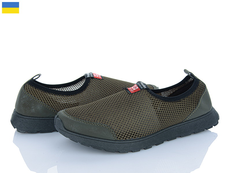 Кроссовки LVOVBAZA (40-45) Paolla Sport 7-3701 зелений (лето)