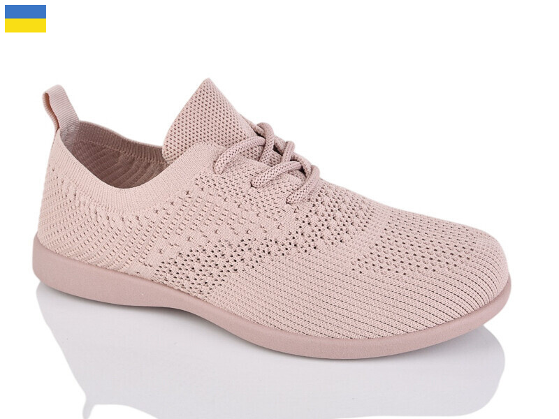 Кроссовки DeMur (36-41) 707 рожевий (лето)