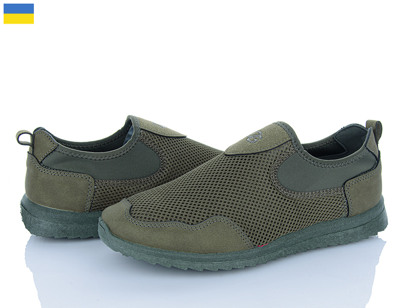 Кроссовки Paolla (41-45) 2903 хакі (лето)