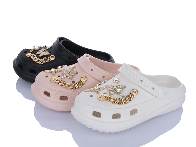 Кроксы Elmob (36-41) W71 mix (лето)