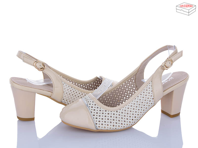 Босоножки QQ Shoes (36-41) CO1 beige (лето)