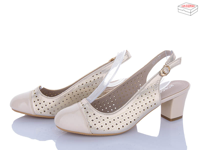 Босоножки QQ Shoes (36-41) CO5 beige (лето)