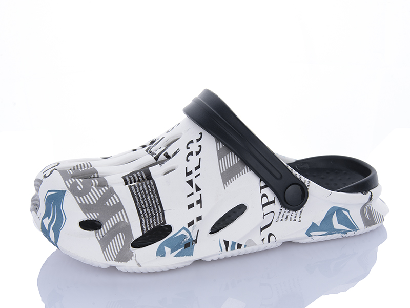 Кроксы Alimama (40-45) 803 white (лето)