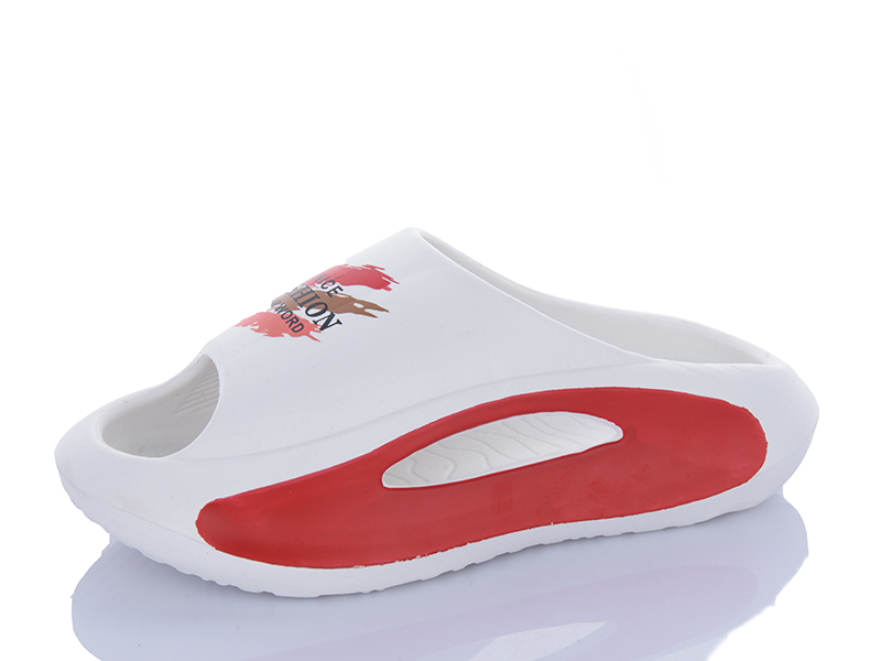 Шлепанцы Alimama (40-45) 805 white (лето)