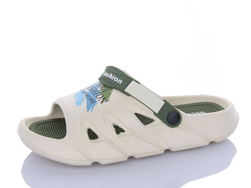 Сандалии Alimama (40-45) 807 beige-green (лето)