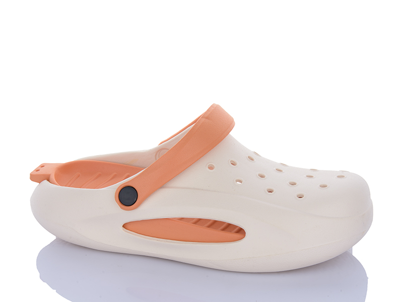 Кроксы Alimama (40-45) 809 beige (лето)
