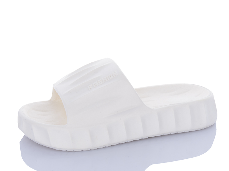 Шлепанцы Alimama (36-41) 812 white (лето)