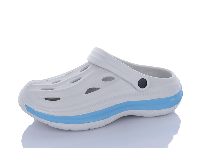 Кроксы Alimama (31-35) 813 grey (лето)