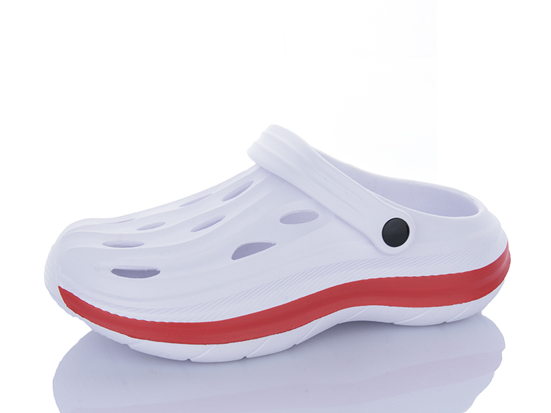 Кроксы Alimama (31-35) 813 white (лето)
