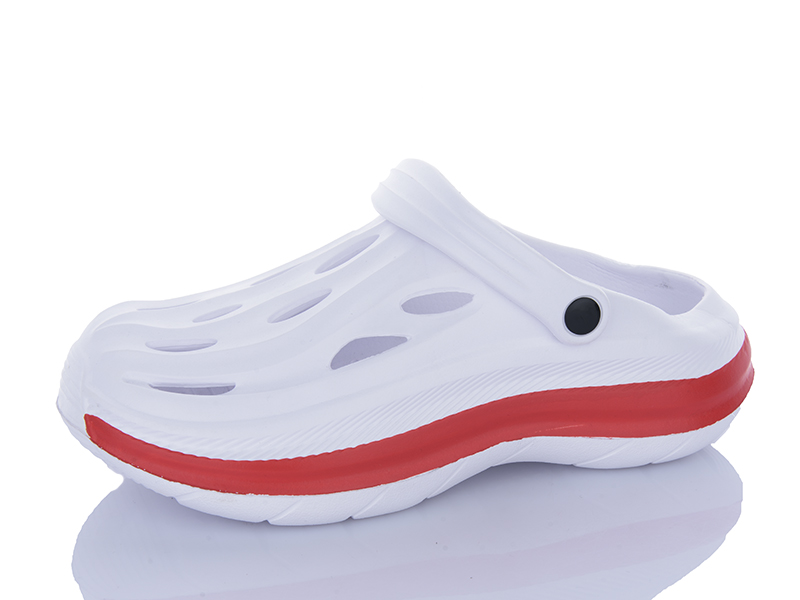 Кроксы Alimama (36-41) 814 white (лето)