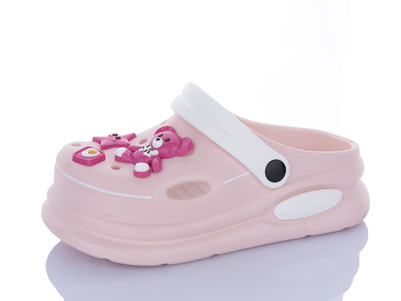 Кроксы Alimama (31-35) 815 pink (лето)