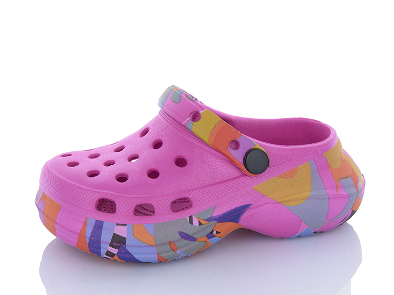 Кроксы Alimama (24-29) 816 pink (лето)