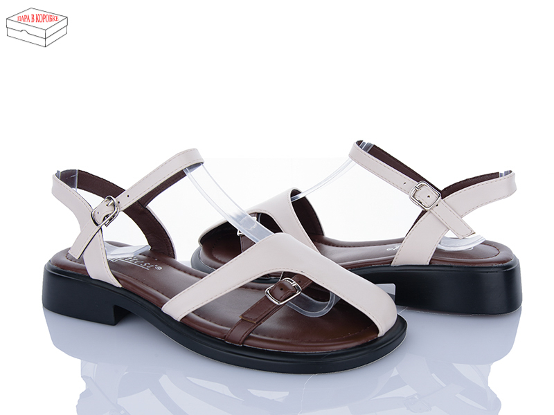 Босоножки Ailaifa (36-41) B43 beige (лето)