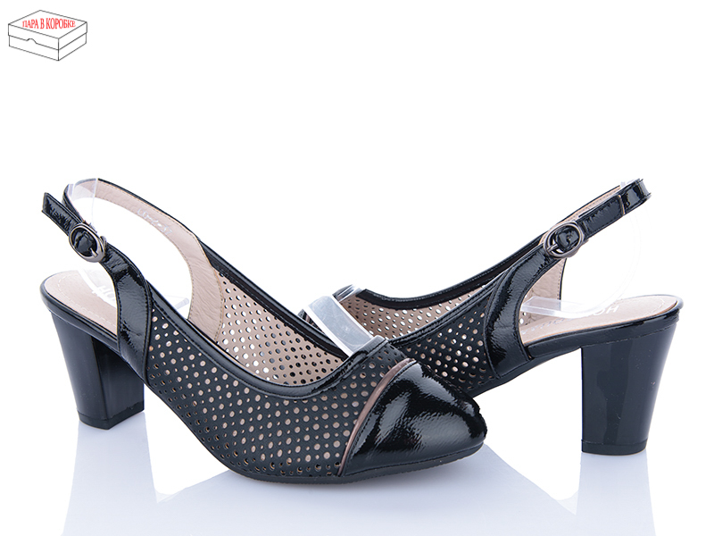 Босоножки Red-Sun (36-41) CO2 black (лето)