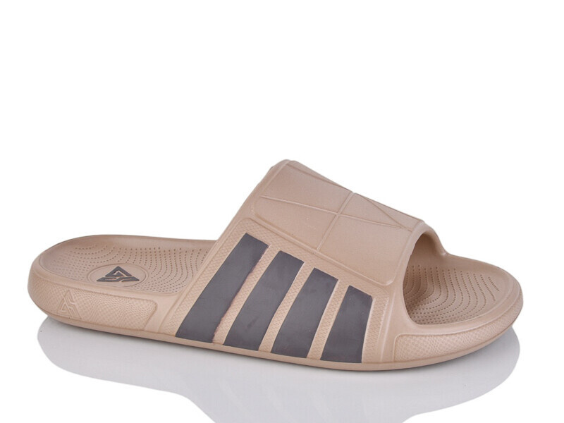 Шлепанцы DeMur (41-45) DS145 бежевий (лето)