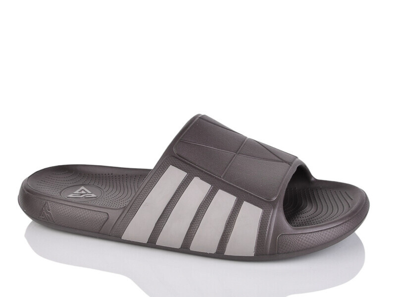Шлепанцы DeMur (41-45) DS145 коричневий (лето)
