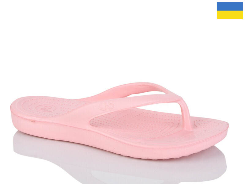 Шлепанцы DeMur (36-40) DS17 персик (лето)